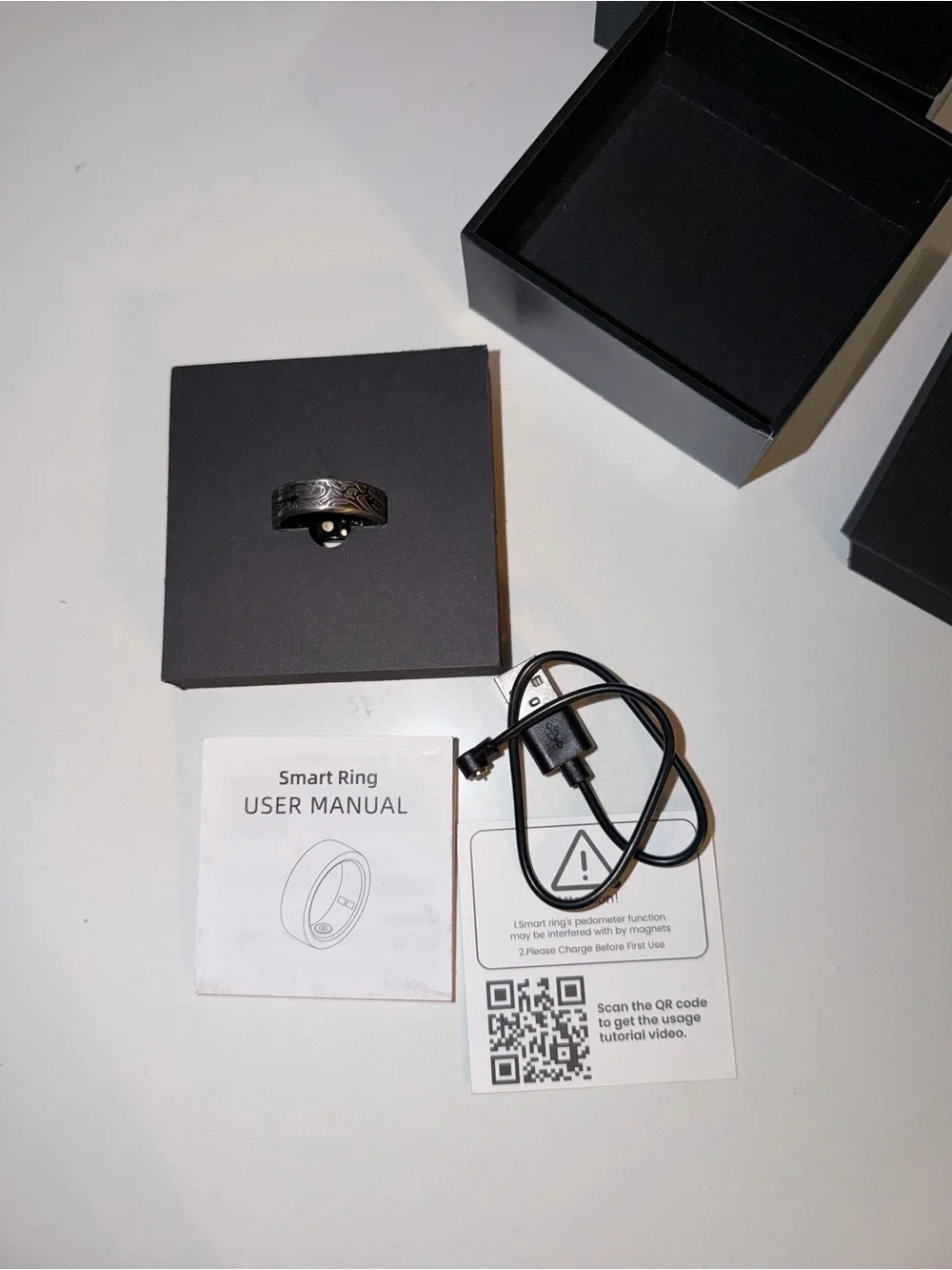 Gothic W9 Smart Ring
